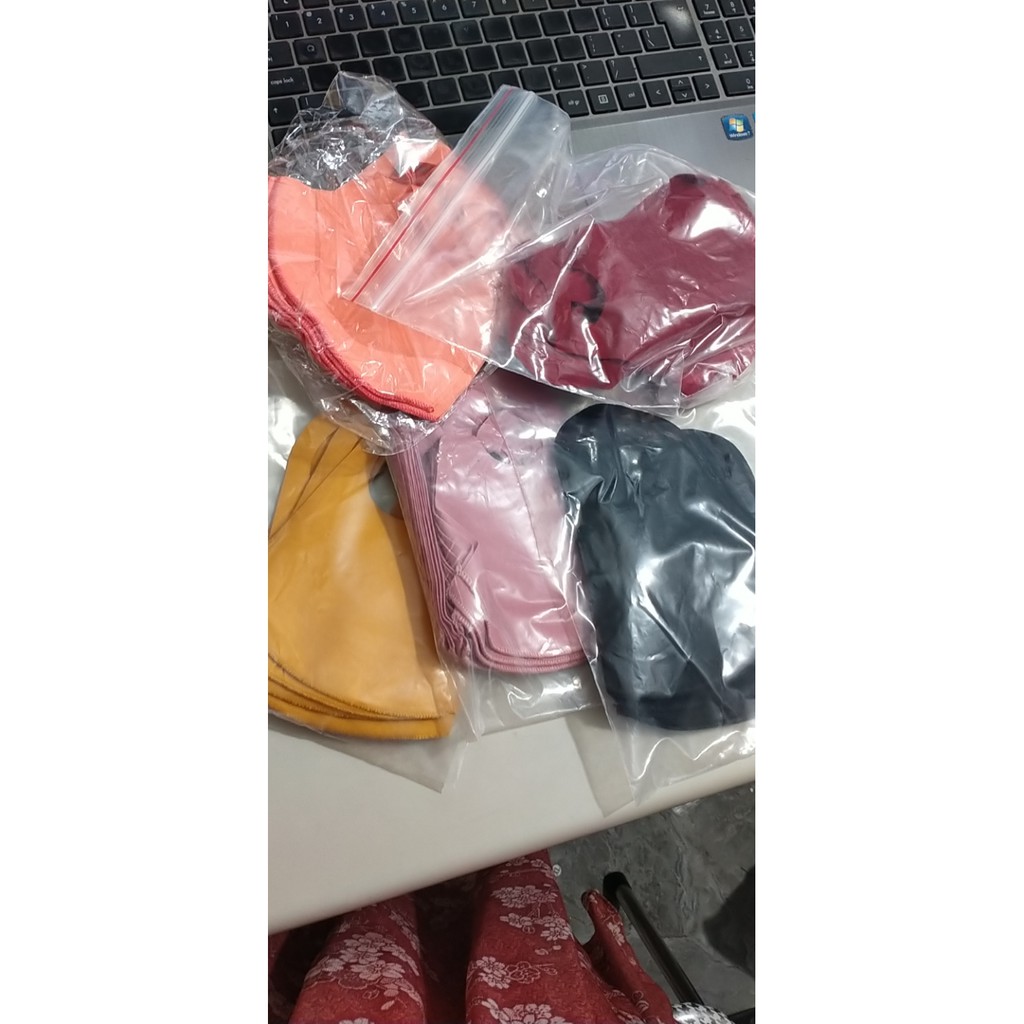 Combo 10 chiếc khẩu trang poly da 2 lớp | BigBuy360 - bigbuy360.vn