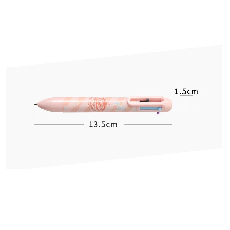 Bút bi 6 màu M&amp;G ABPV6102 nét 0.7mm