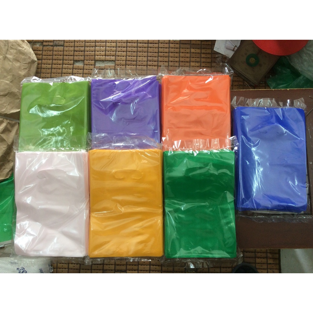 Túi PE, PP, HD in hình cho shop kích thước nhỏ