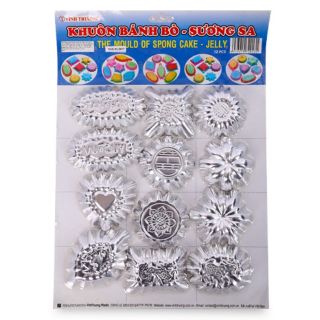 SÉT KHUÔN BÁNH BÒ  RAU CÂU VĨNH TRƯỜNG