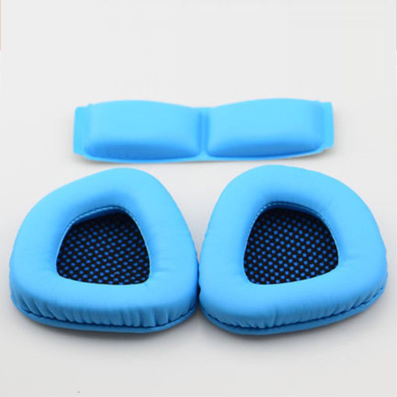 Set 2 Đệm Bọc Tai Nghe Bằng Da Thoải Mái Tương Thích Với SADES A60