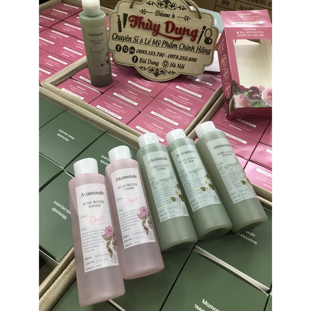 Nước cân bằng làm sạch và cung cấp độ âm Mamonde diếp cá Toner 250ml