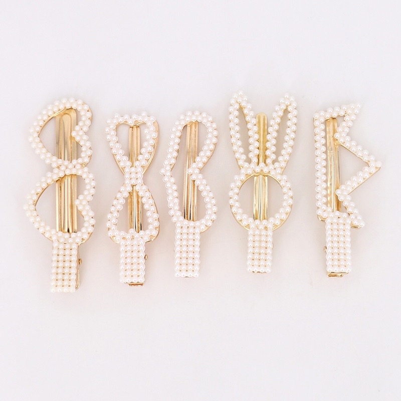 Kẹp Tóc Nhiều kiểu Dáng Đính Ngọc Trai Nhân Tạo Dành Cho Nữ Thời Trang Hàn Quốc Phụ kiện Tóc