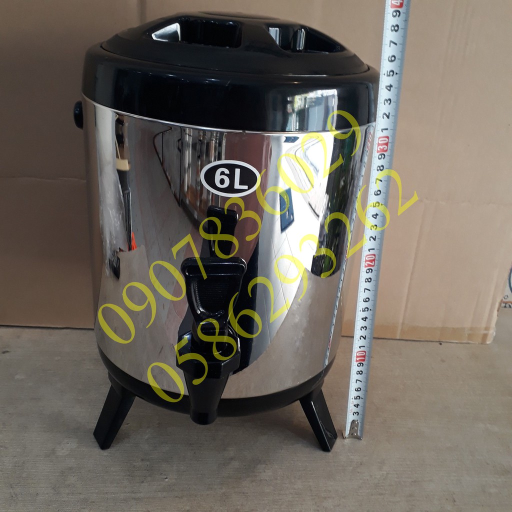 BÌNH Ủ TRÀ GIỮ NHIỆT DUNG TÍCH 6 LÍT