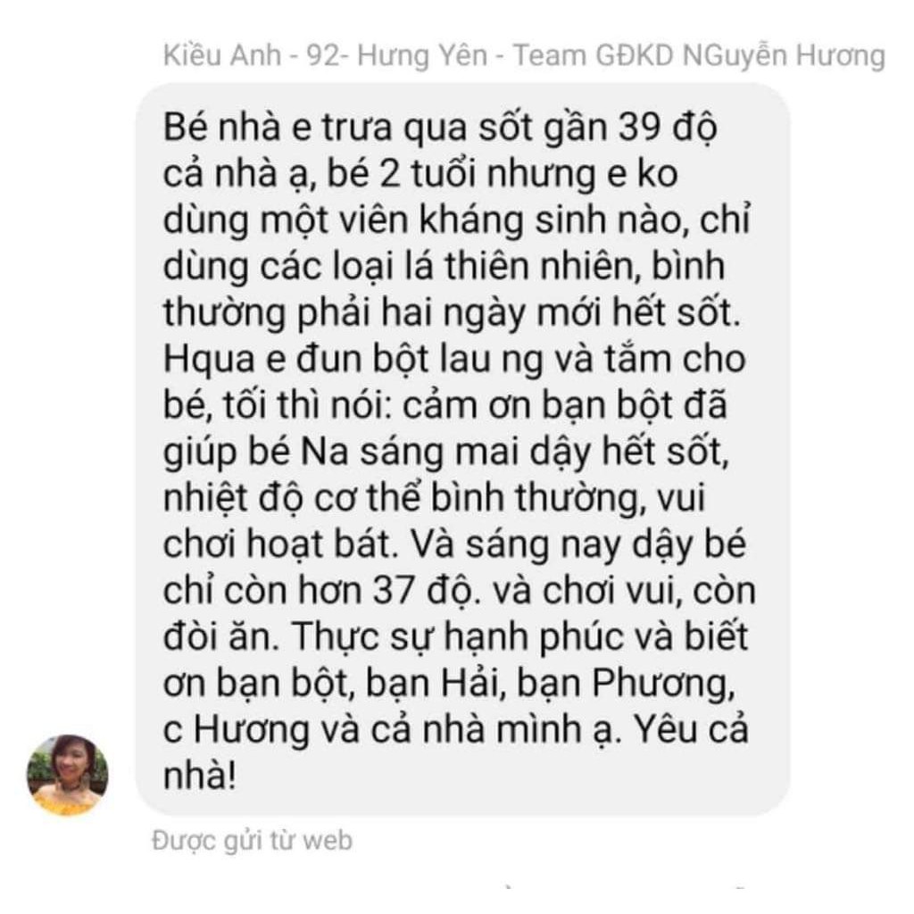 10 gói bột thảo dược hút tài lộc ALOFA