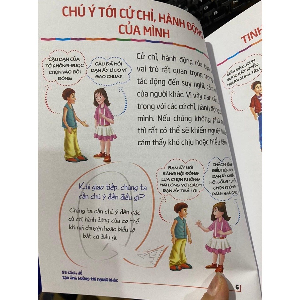 Sách - 55 cách để tạo ảnh hưởng tới người khác ( minh long )