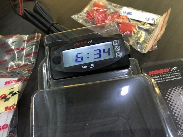 Đồng hồ koso mini 3 - full pass gắn đầy đủ 3 chức năng- bh 3 tháng