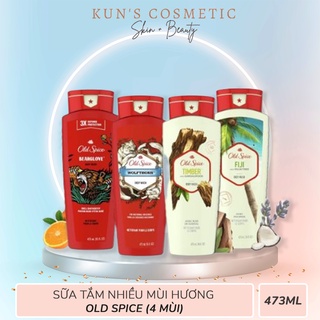 Sữa tắm old spice nhiều mùi hương 473ml