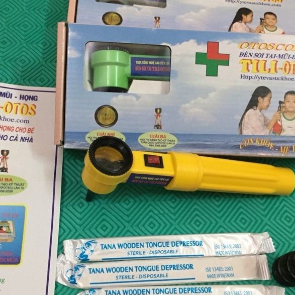 Đèn soi tai, mũi họng kính lúp rõ nét dùng tại nhà