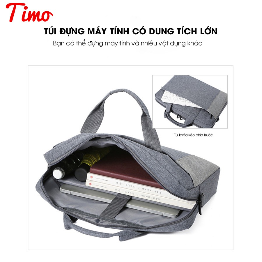 Túi đựng laptop, Cặp laptop thời trang nam nữ nhiều ngăn giá rẻ chống sốc đựng laptop 15 inch