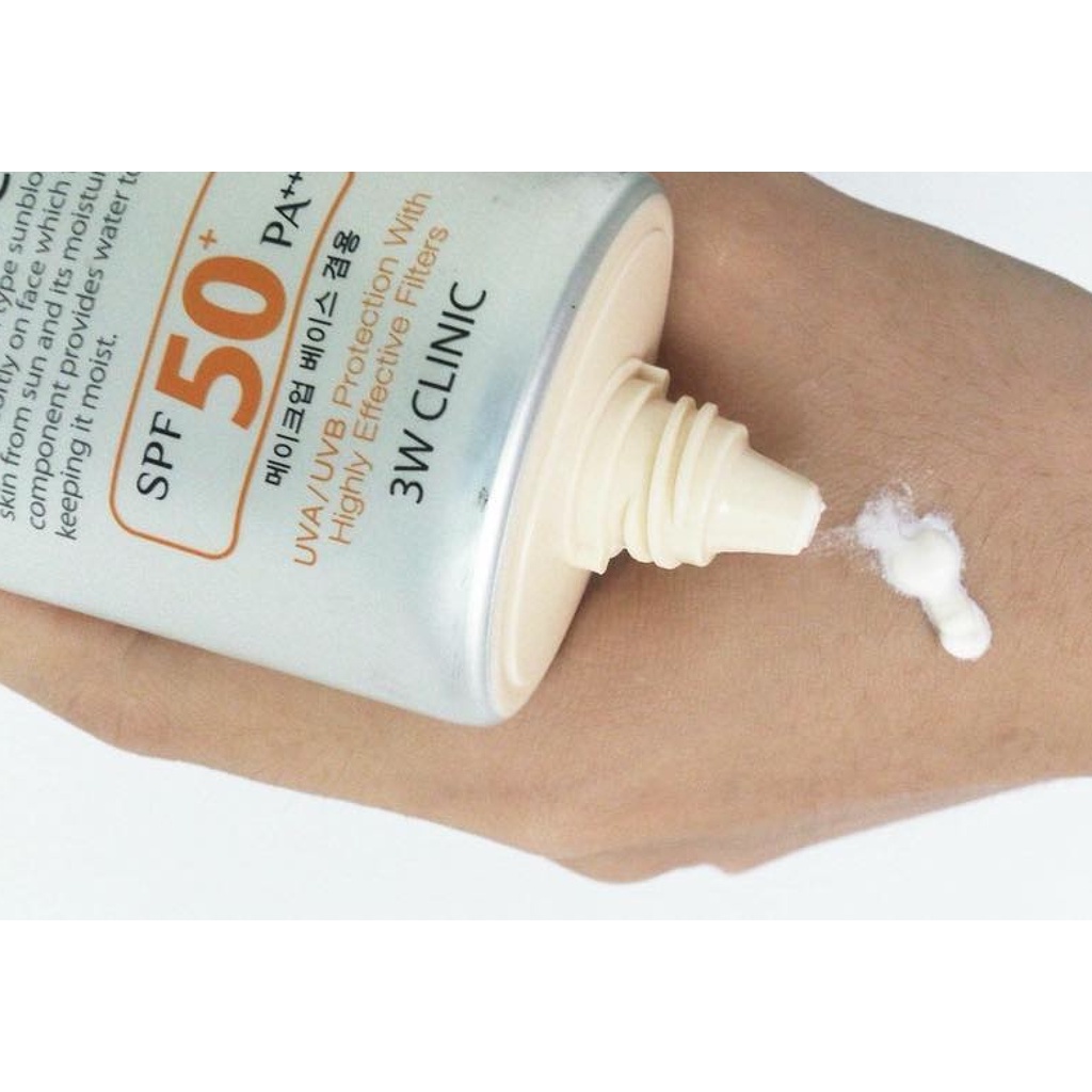 Kem Chống Nắng 3w Clinic Intensive UV Sunblock Cream SPF 50 Pa+++ - Hàn Quốc