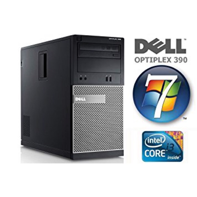 {Bh 12 tháng} Máy tính bàn Dell Optiplex 390MT( Micro Town) i3 2120, ram 4g, hdd 500g. tặng kèm chuột