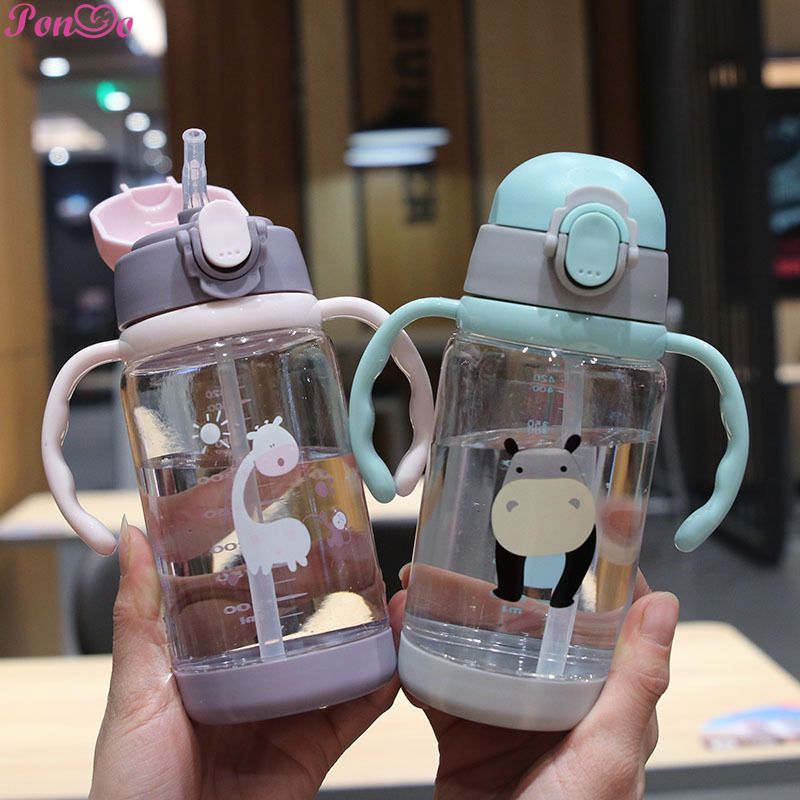 Bình Nước Nhựa 450ML Cho Bé