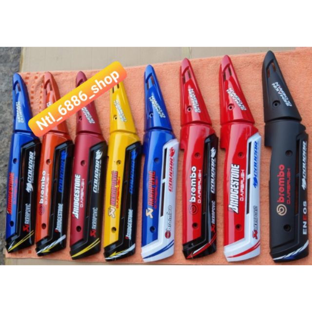 Ốp pô kèm chụp đít pô ex 150 (combo 2món )