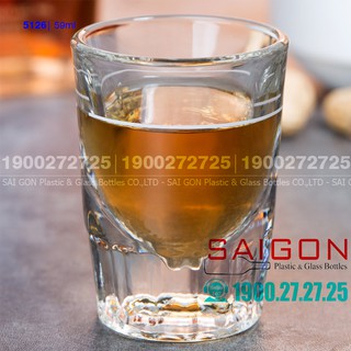 Ly thủy tinh libbey fluted shot glass 59ml , thủy tinh cao cấp nhập khẩu