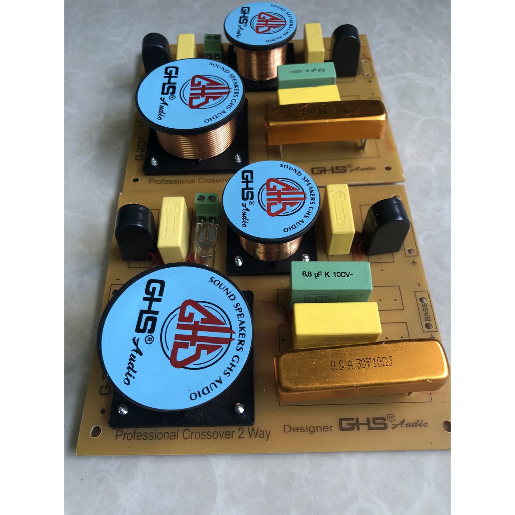 Phân tần loa GHS 1 bass 1 treble cao cấp G-201