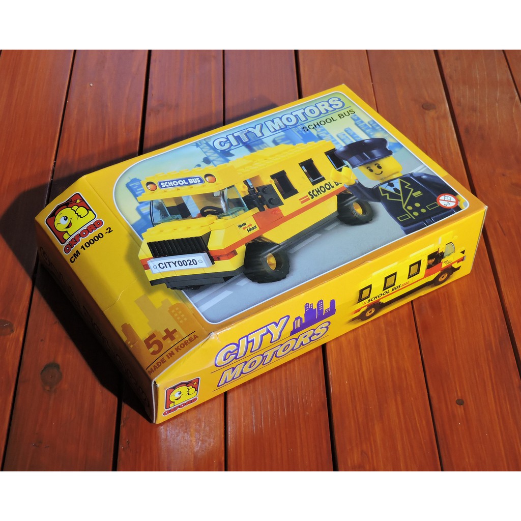 Lắp Ráp Xe, Lắp Ráp Mô Hình Xe School Bus