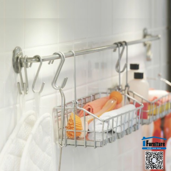 THANH TREO BYGEL 55cm  tặng kèm móc treo