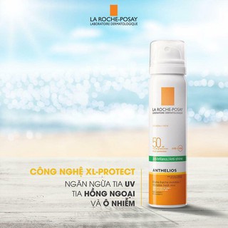 Xịt chống nắng Laroche Posay Anthelios Antishine