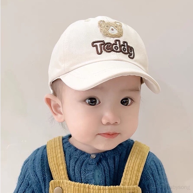 Nón Lưỡi Trai Phối Lưới Thoáng Khí In Họa Tiết Hoạt Hình Dễ Thương Cho Bé Gái