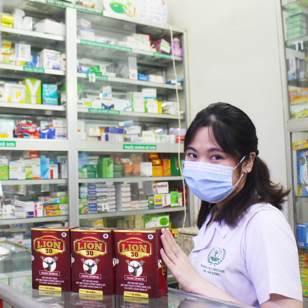 Giảm Tiểu Đêm, Tiểu Nhiều Lần 👍 CHÍNH HÃNG👍  Tăng cường sinh lý nam 100% Thảo Dược - Sâm Nhung Bổ Thận Lion 30 (Lọ 30v) | BigBuy360 - bigbuy360.vn