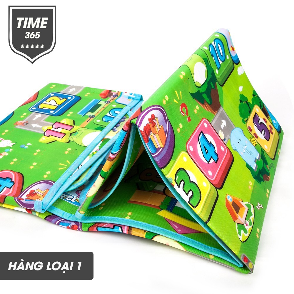Thảm chơi 2 mặt cho bé Maboshi 1m8 x 2m - Thảm xốp trải sàn gấp gọn Maboshi