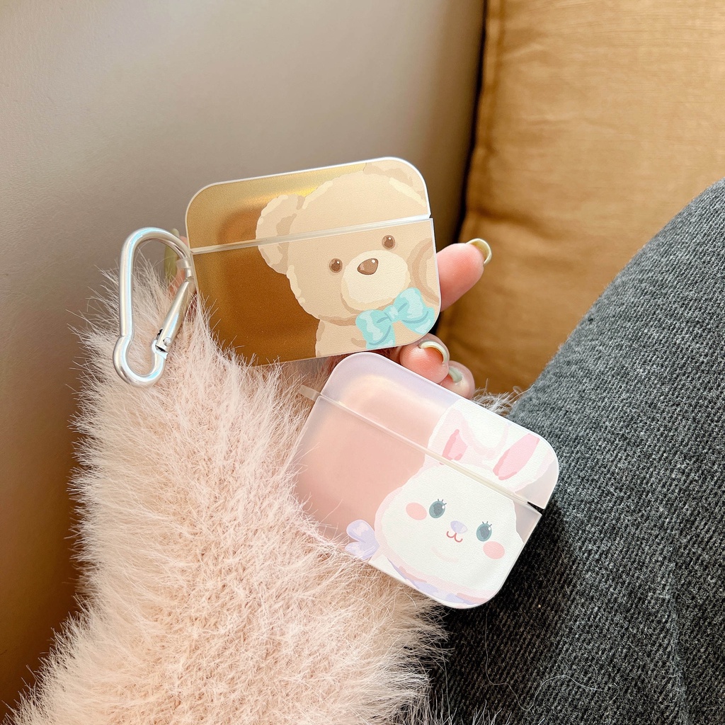 Vỏ Bảo Vệ Hộp Sạc Tai Nghe compatible AirPods 3 / 3 / 2021 Bằng Tpu Chất Lượng Ốp