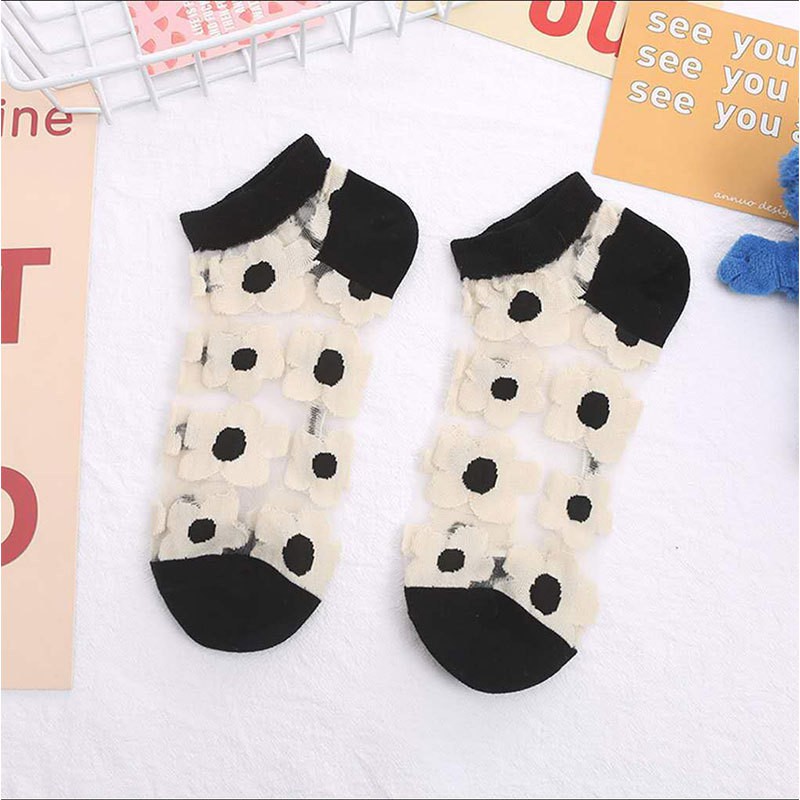 WAFNHA D152 Vớ Mỏng Trong Suốt Thoáng Khí Cho Nữ