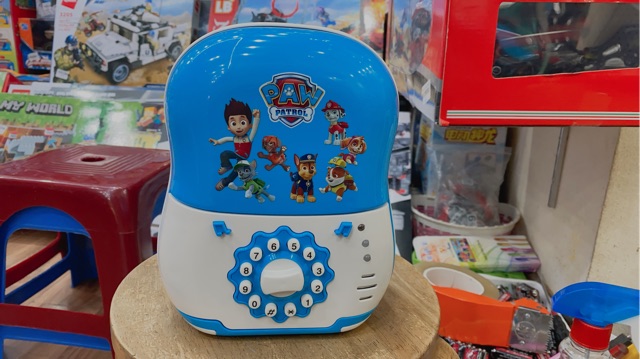 Đồ Chơi Két Đựng Tiền - Máy Tiết Kiệm Tiền Chú Chó Cứu Hộ Paw Patrol