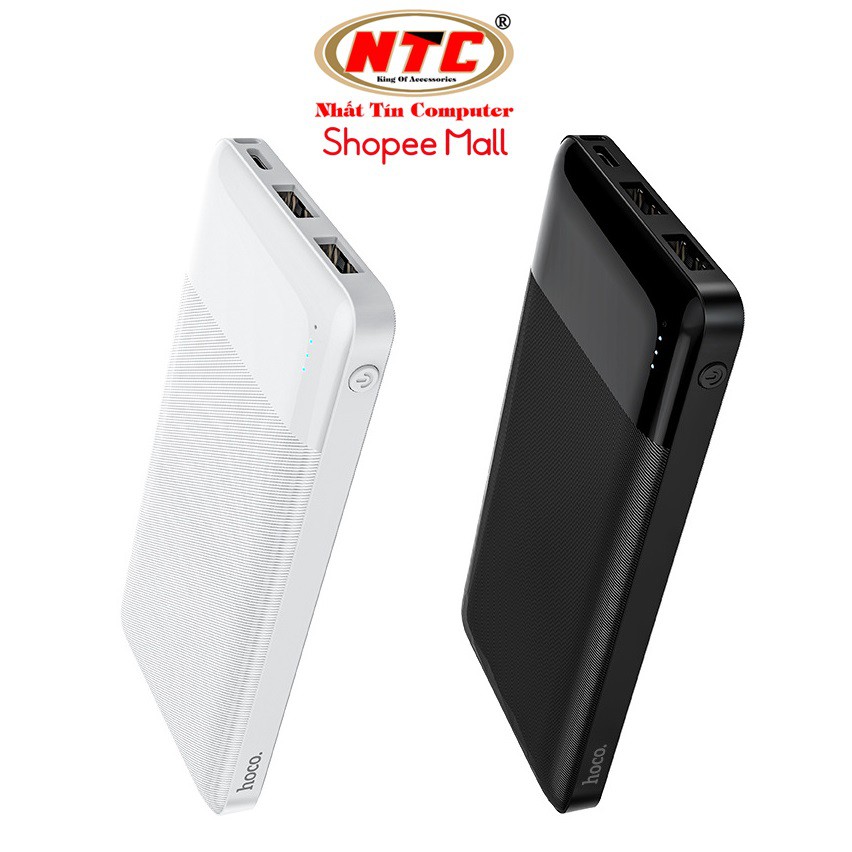 Pin sạc dự phòng Hoco J72 Easy travel 10000mAh 2 cổng Input/Output max 2A - Hãng phân phối chính thức