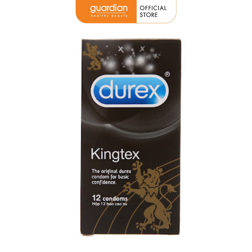 Bao cao su Durex Kingtex 49mm hộp 12 cái