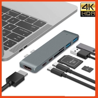 PAN- PAN- Khuyến mãi - Bộ chia Macbook HUD Dual TypeC 7in1 40Gbps HDMI 4K 🍀 𝐅𝐑𝐄𝐄𝐒𝐇𝐈𝐏 🍀
