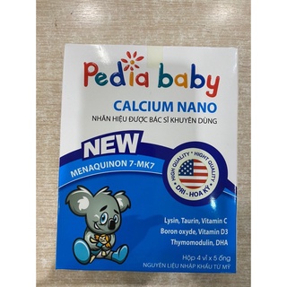 Pediababy Calcium nano bổ sung canxi