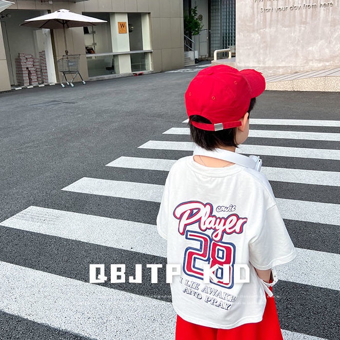 Set Áo Thun Ngắn Tay Và Quần Short Thời Trang Thể Thao Mùa Hè Mới Cho Bé Trai Và Gái