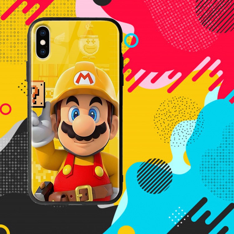 ốp chống bẩn xr game super mario siêu quý phái loving case cho iphone11/11pro/11promax/x/xr/xs/xsmax/6/7/8plus/se