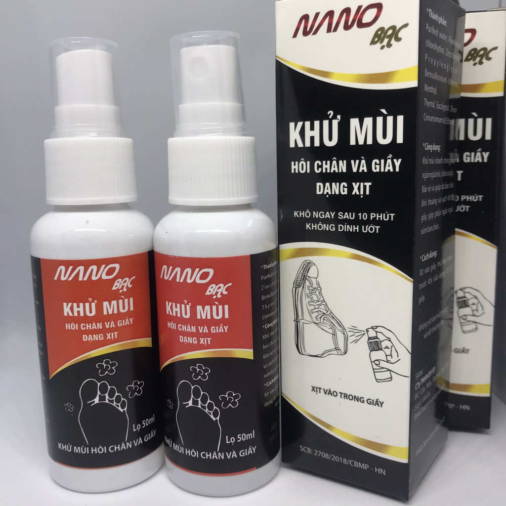 XỊT KHỬ MÙI HÔI CHÂN NANO | BigBuy360 - bigbuy360.vn