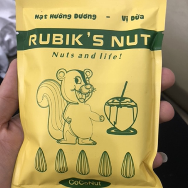 Hướng dương Rubik’s Nut 50g vị dừa | BigBuy360 - bigbuy360.vn