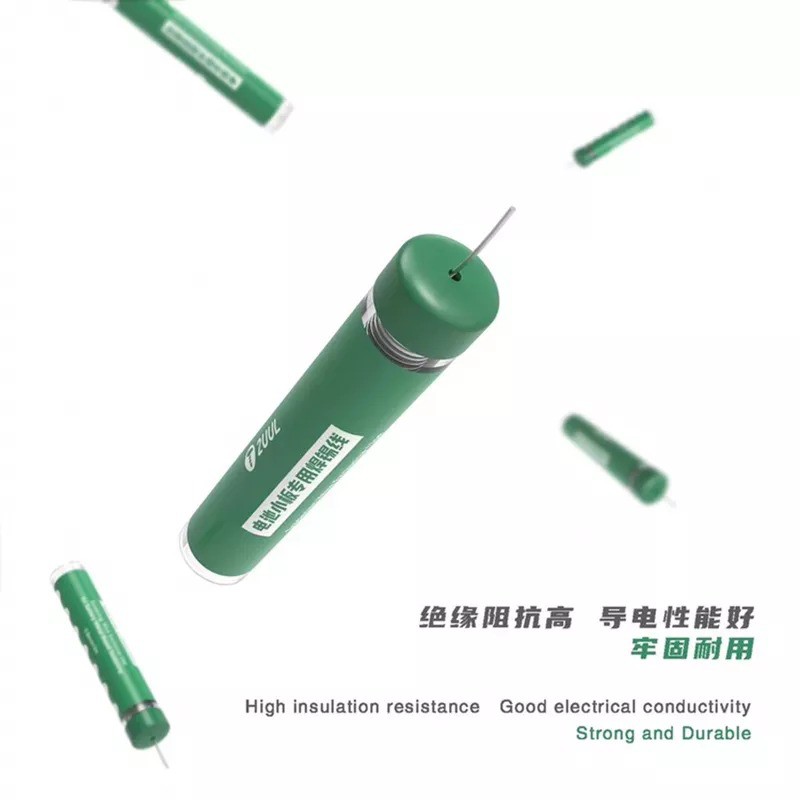 Thiếc hàn ống, thích hợp hàn cell pin 0.8mm x 3m