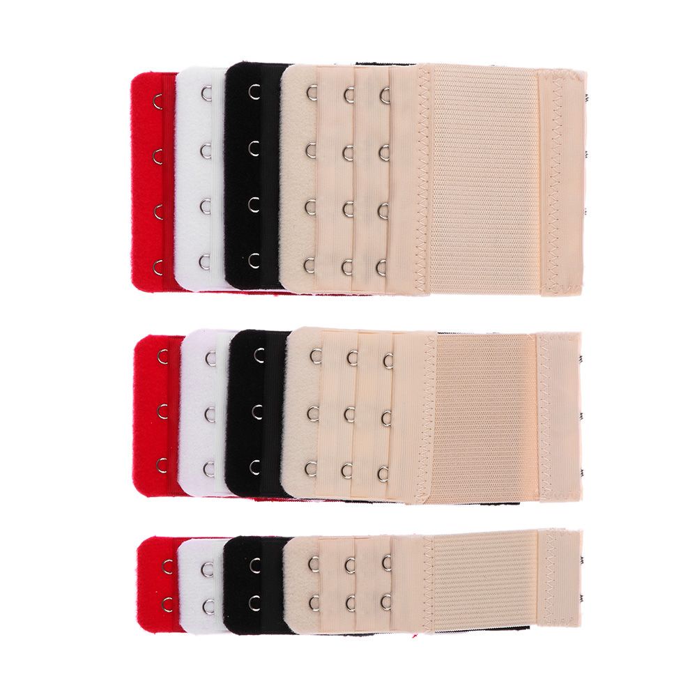 Set 1/3 dây nối dài áo ngực 2/3/4 móc cài có thể điều chỉnh nhiều màu tùy chọn