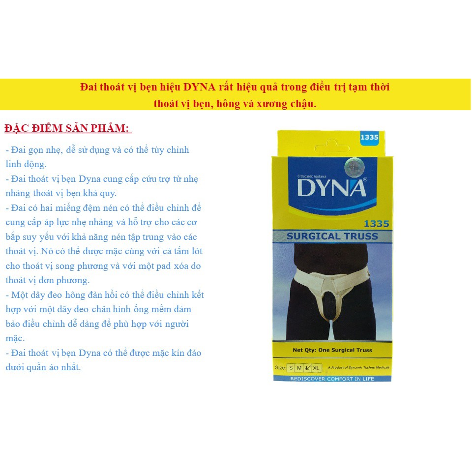 ĐAI THOÁT VỊ BẸN DYNA