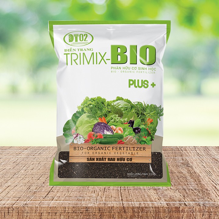 Phân hữu cơ sinh học TRIMIX-BIO 2.5KG