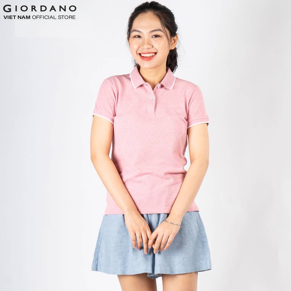 ÁO Thun Polo Nữ Giordano 05318028