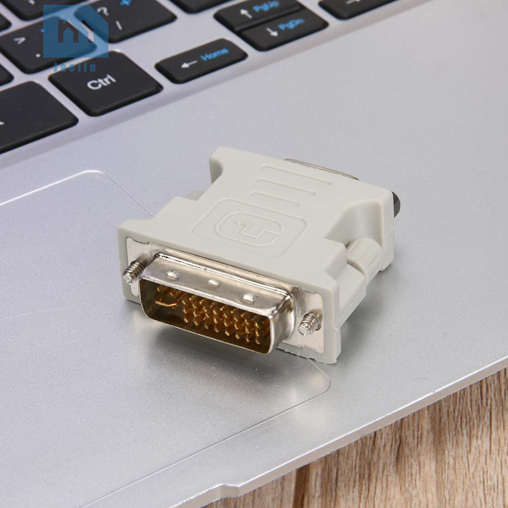 Adapter chuyển đổi đầu cắm DVI 24+5 sang cổng DVI và VGA tiện dụng chất lượng cao