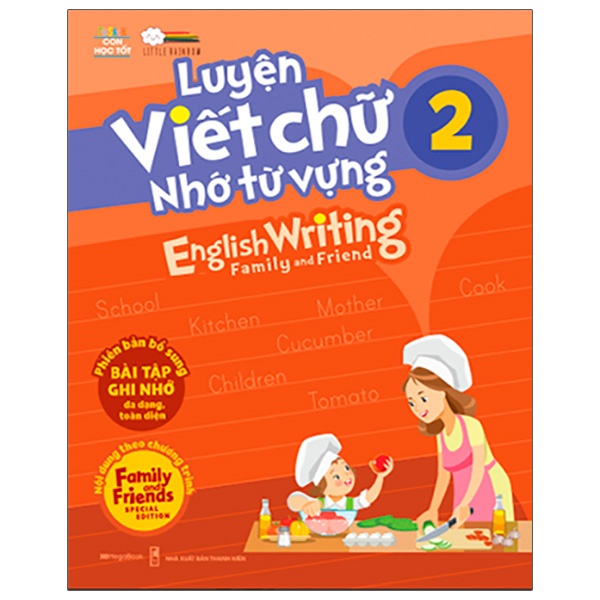 Sách - Luyện Viết Chữ Nhớ Từ Vựng - English Writing Family & Friend 2