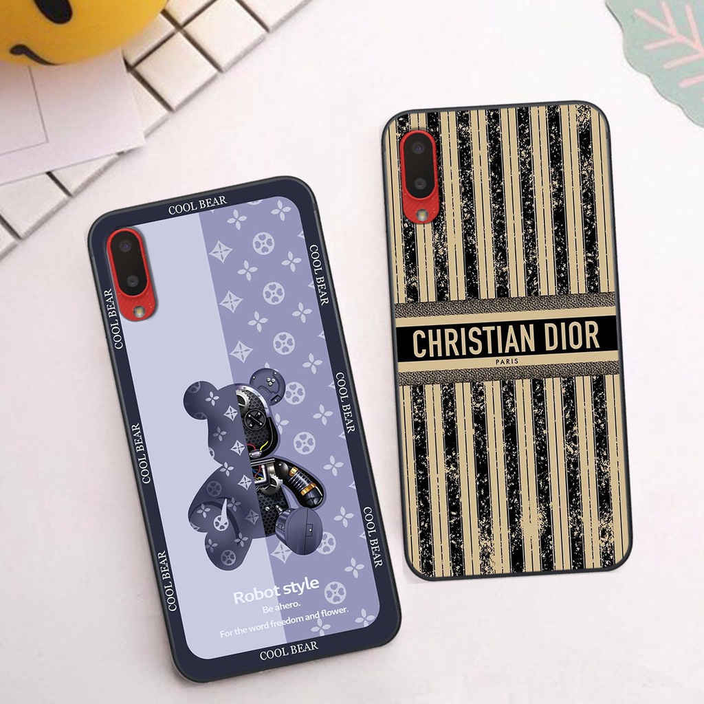 Ốp lưng Samsung A02 gấu, thời trang, cao cấp - RẺ BỀN ĐẸP