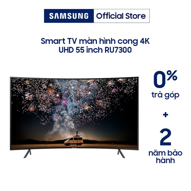 Smart Tivi Samsung 4K 55 inch UA55RU7300KXXV - Miễn phí lắp đặt 