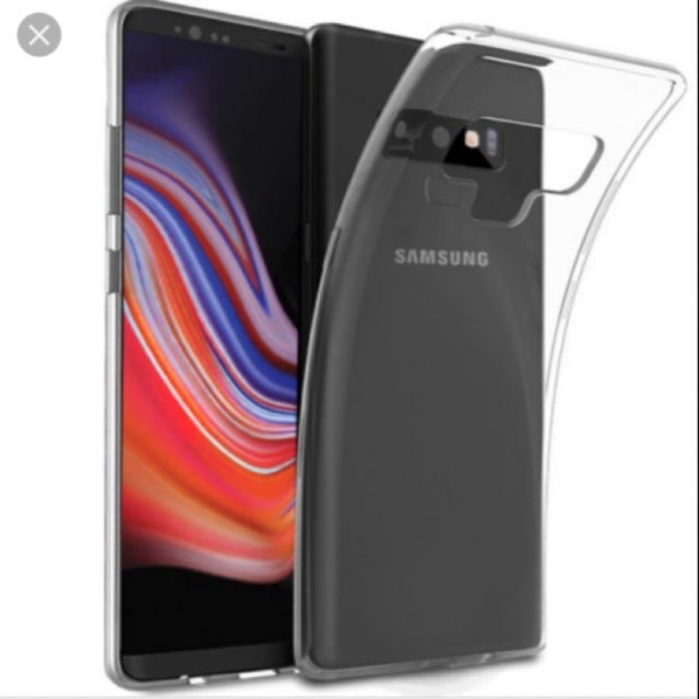 Ốp lưng Silicon trong suốt Samsung Note9