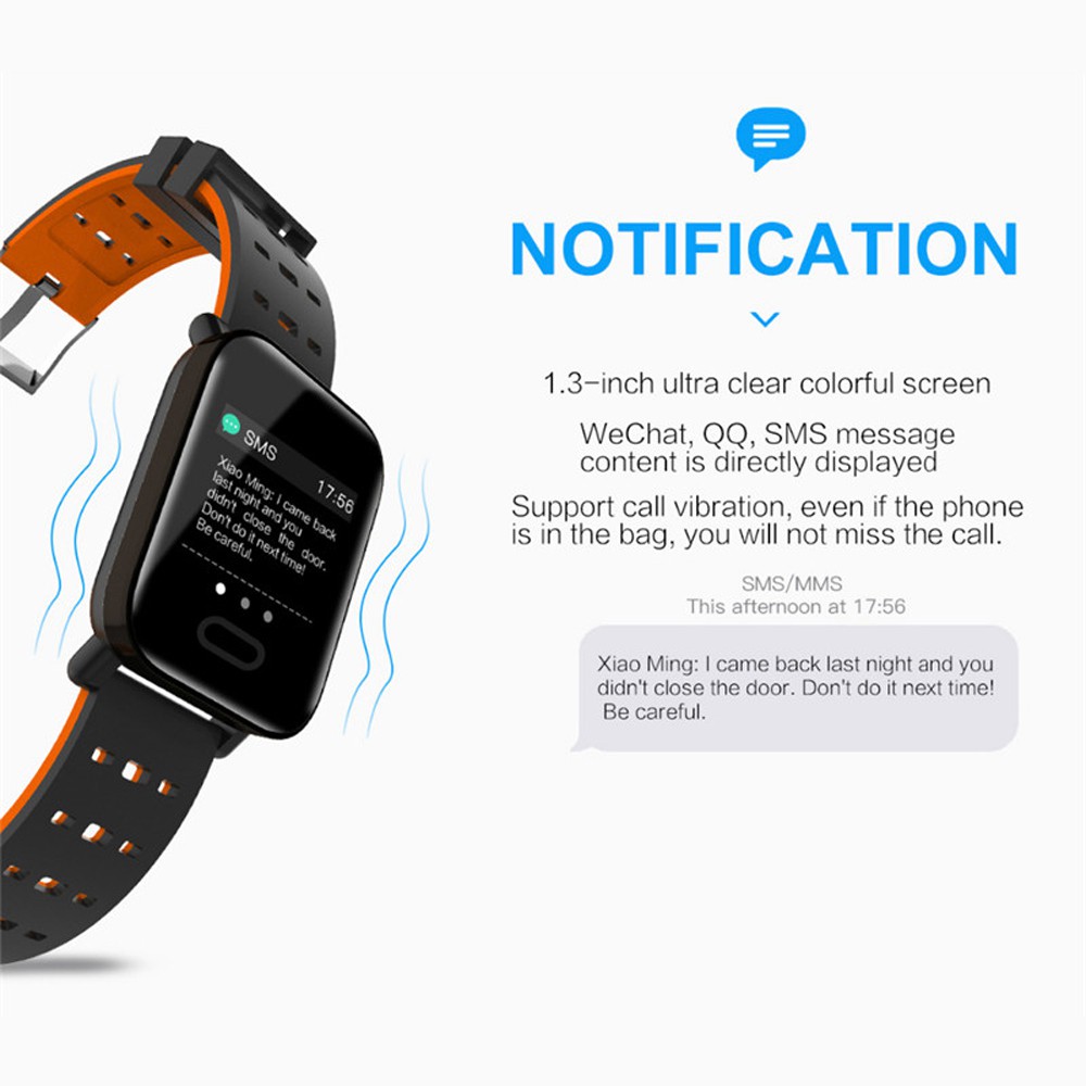 Đồng hồ đeo tay thông minh thể thao A6 Bluetooth cao cấp