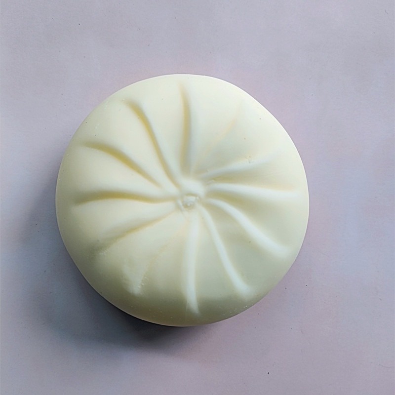 Đồ chơi Squishy hình bánh bao có hộp như hình chậm tăng giá rẻ dễ thương màu trắng gudetama