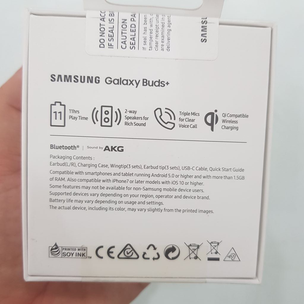 Tai Nghe Bluetooth Samsung Galaxy Buds Plus ✅ Pin 11h ✅ Chạm Cảm Ứng ✅ Trả Lời Cuộc Gọi